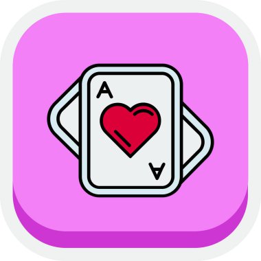 iskambil simgesi, vektör illüstrasyonu