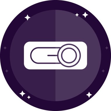 uzun gölgenin vektör simgesi