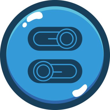 Modern b 'nin vektör illüstrasyonu eksik simgesi