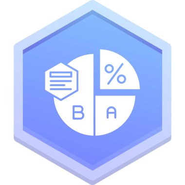 Modern bir simgenin vektör illüstrasyonu