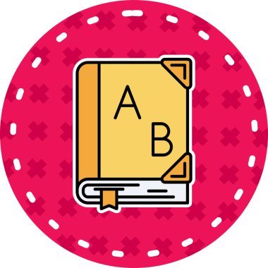 Modern b 'nin vektör illüstrasyonu eksik simgesi.