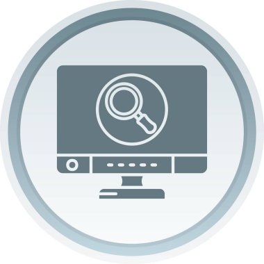 bilgisayar simgesi vektör illüstrasyonu