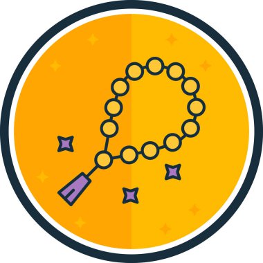 Bir çelengin vektör illüstrasyonu