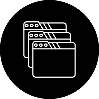 dizin simgesi vektör illüstrasyonu