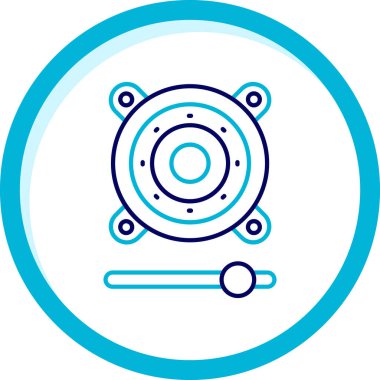 Modern bir simgenin vektör illüstrasyonu