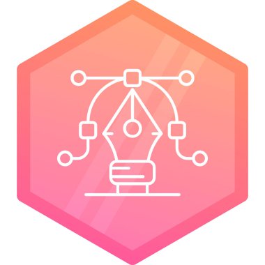 seo modern simgesinin vektör illüstrasyonu