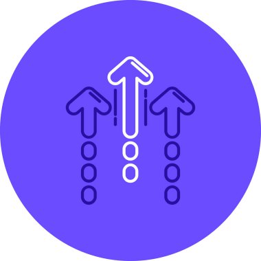 Yön. Web simgesi basit illüstrasyon