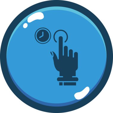 Modern simgenin vektör illüstrasyonu