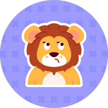 Hayvan yüzlü ikon hayvan kategorisinde