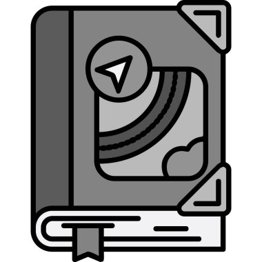 Video kamera simgesi. özet çizimi