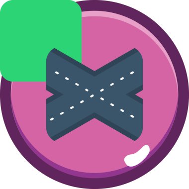 - Şeker. Web simgesi basit illüstrasyon