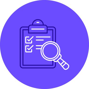 vektör Arama Simgesi illüstrasyonu