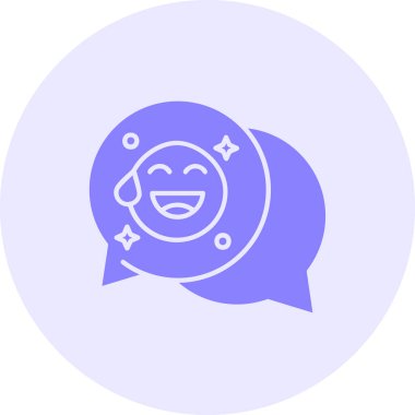 Konuşma baloncukları simgesi, vektör illüstrasyonu