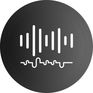 ses simgesi vektör illüstrasyonu