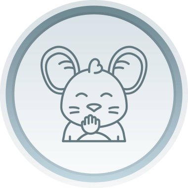 Fare simgesi, vektör illüstrasyonu