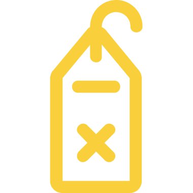 Alışveriş arabası simgesi, ana hatlı vektör çizimi