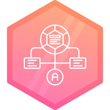 Seo simgesinin vektör illüstrasyonu