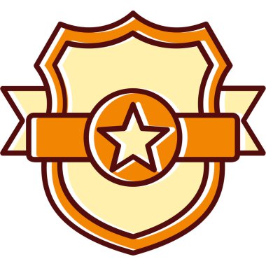 Kurdele izole edilmiş simgeyle amblem