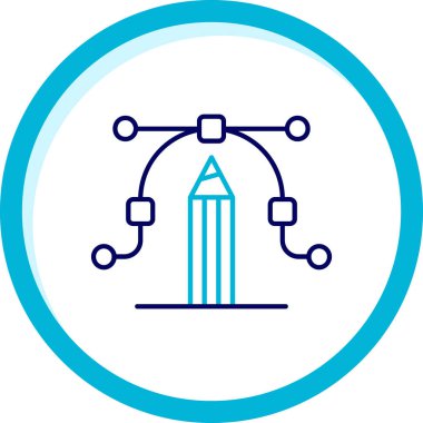 Vektör illüstrasyonu, seo modern simge