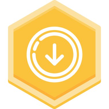 ok simgesi, vektör illüstrasyonu