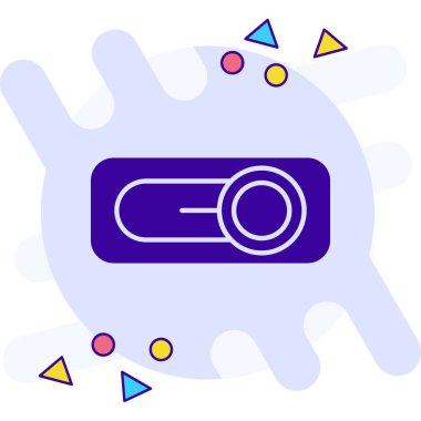 pil simgesi, vektör illüstrasyonu