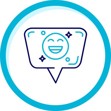 Beyaz arka planda izole edilmiş çizgi komedi ve trajedi teatral maske ikonu. vektör.