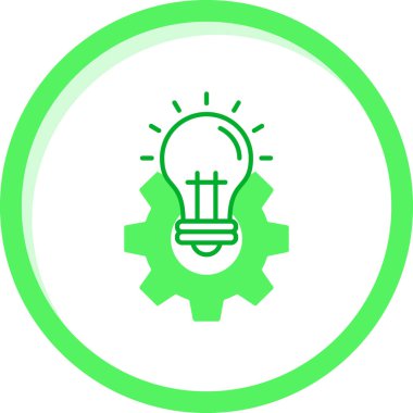 Vektör Ampul Simgesi illüstrasyonu