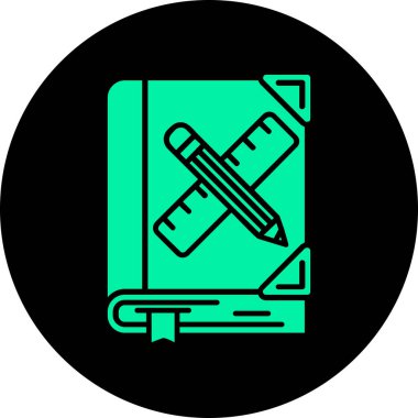 Modern oto tamir simgesinin vektör illüstrasyonu