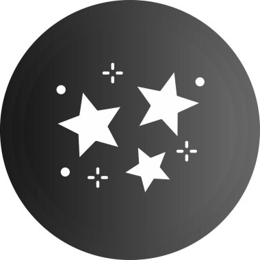 vektör yıldızlar simge illüstrasyonu