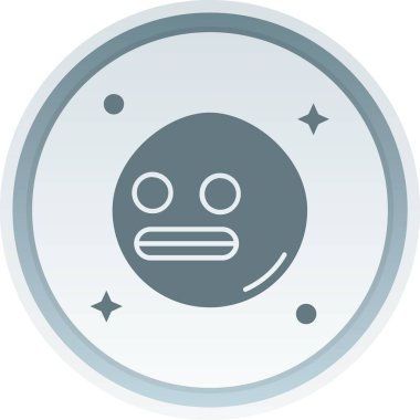 Uzaylı simgesi vektör illüstrasyonu