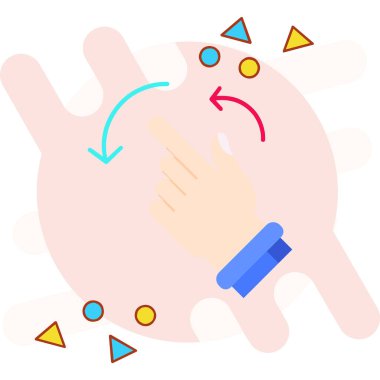 Elleri silahlı ve bıçaklı.