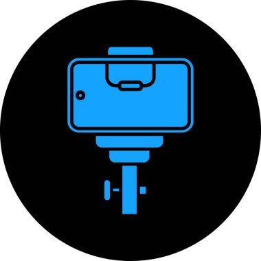 kamera simgesi vektör illüstrasyonu