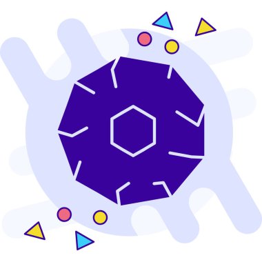 Coronavirus covid - 19 ikon, koronavirüs hastalığı, covid - 19 koronavirüs, virüs