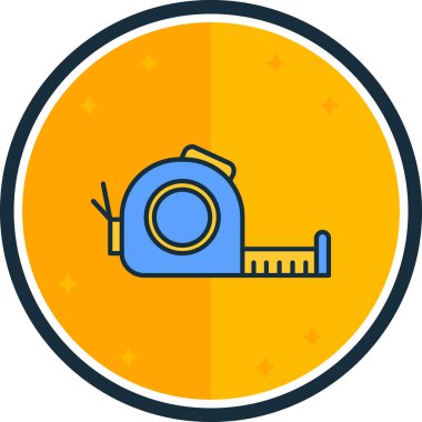 Bir ev simgesinin vektör illüstrasyonu