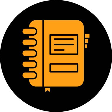 Belge simgesinin vektör illüstrasyonu