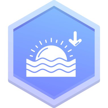 Plaj tabelasının vektör çizimi