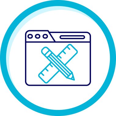 seo modern simgesinin vektör illüstrasyonu