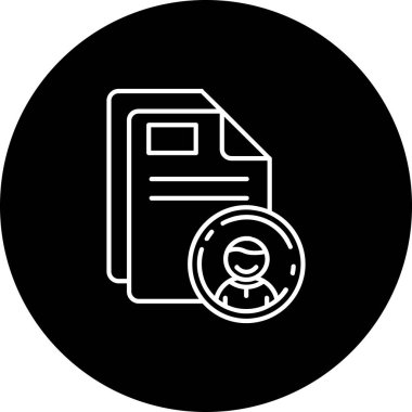 Bir kamera simgesinin vektör illüstrasyonu