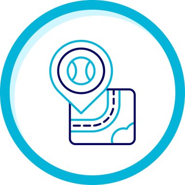 Harita işaretleyici. Web simgesi vektör illüstrasyonu