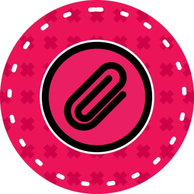 Casino çip kutsal kişilerin resmi, vektör çizim