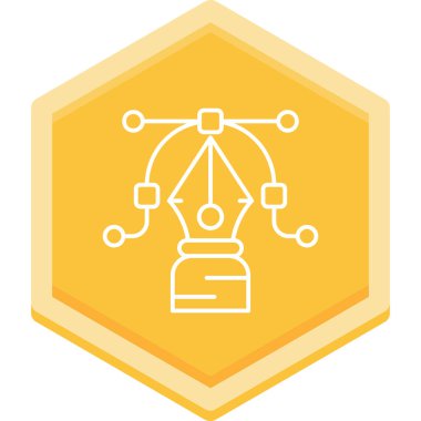 Veri simgesi. Vektör çizim