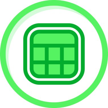 pil şarj simgesi düz biçimli