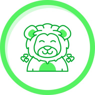 panda simgesi vektör illüstrasyonu