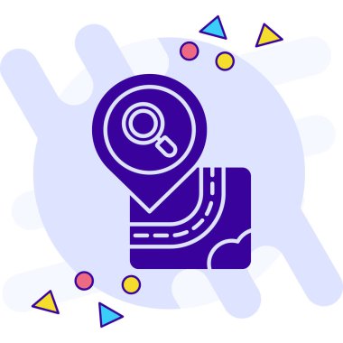 Modern bir tasarımın vektör illüstrasyonu