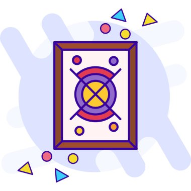 oyun simgesi vektör çizimi