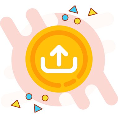 el imleç simgesi vektör illüstrasyonu