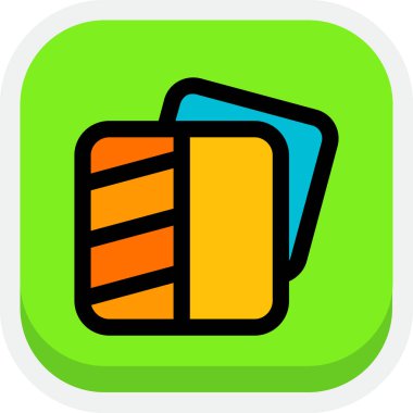 Moda tarzı izole edilmiş arkaplanda kitap simgesi