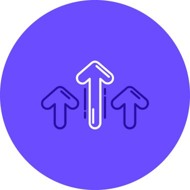 ok simgesinin vektör illüstrasyonu