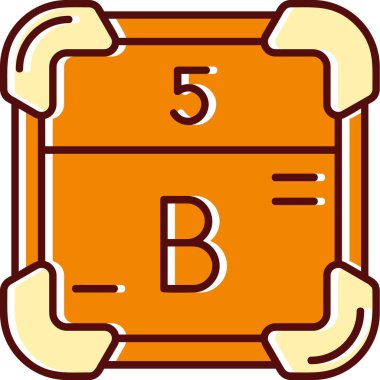 b b simgesinin vektör illüstrasyonu