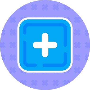 Bir haçın vektör illüstrasyonu